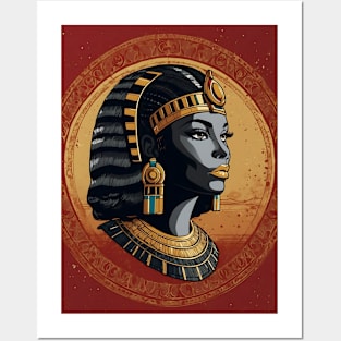 Black Cleopatra Artwork Posters and Art
